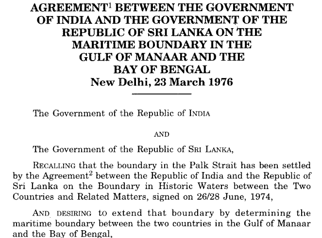 photo: Indian Maritime agreement 